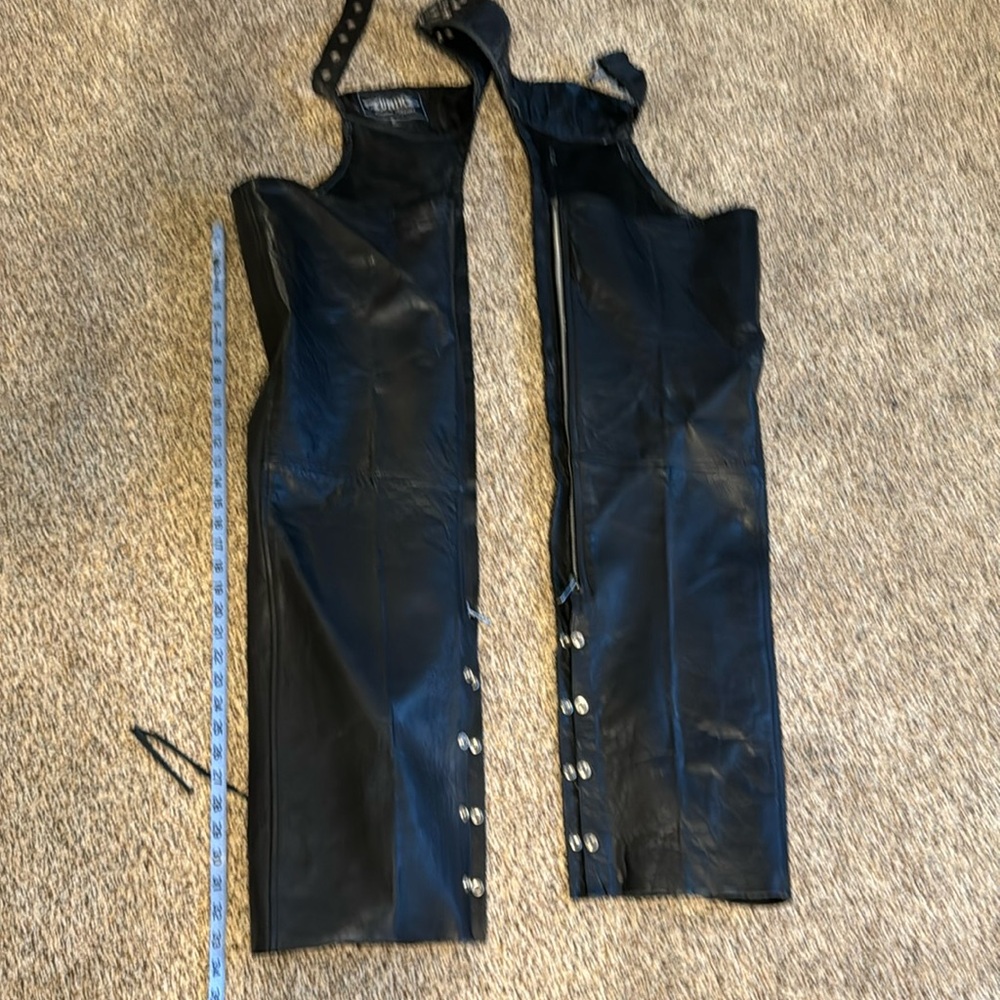 UNIK Men’s Leather Motorcycle Chaps